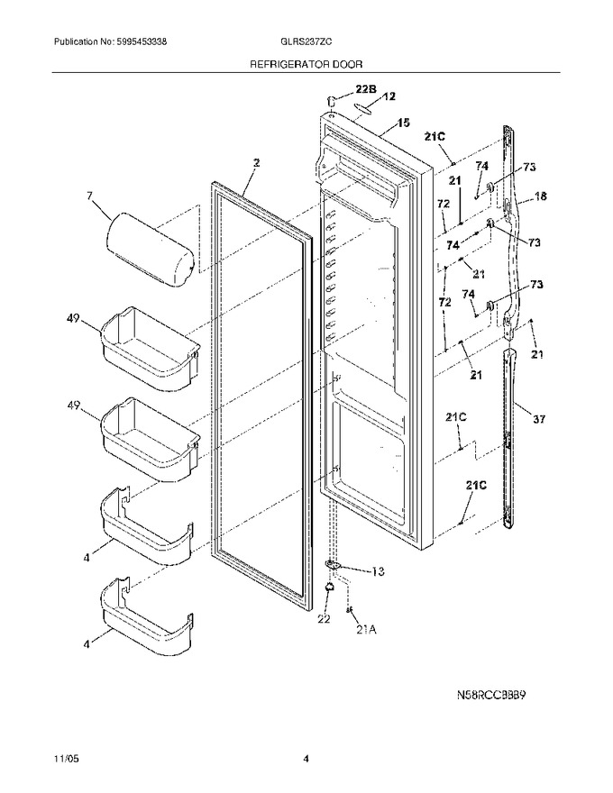 Diagram for GLRS237ZCW7