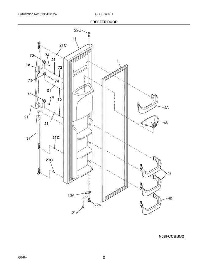 Diagram for GLRS263ZDQ0