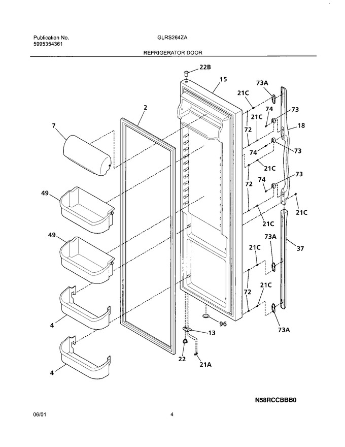 Diagram for GLRS264ZAB0