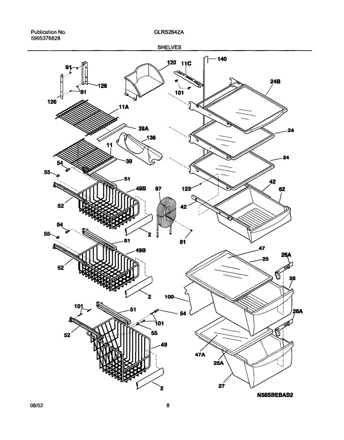 Diagram for GLRS264ZAQ5
