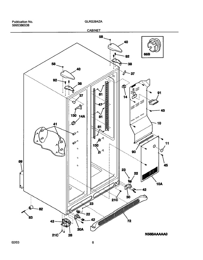Diagram for GLRS264ZAW6