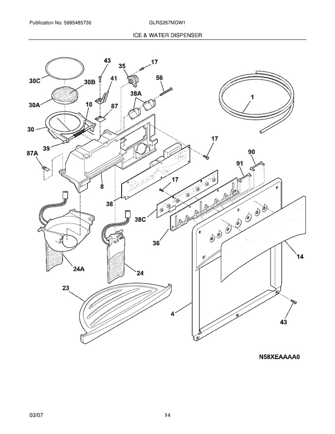 Diagram for GLRS267MDW1