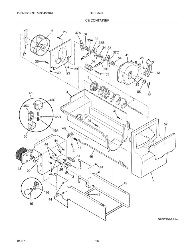 Diagram for GLRS64ZEWA
