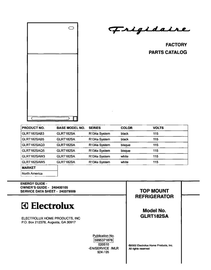 Diagram for GLRT182SAW3