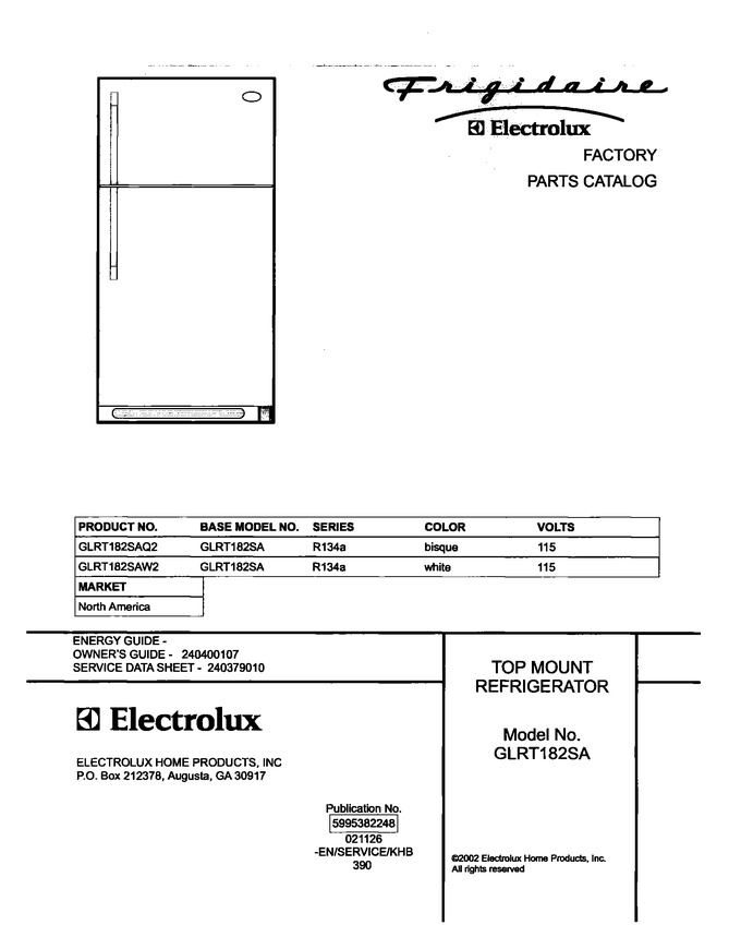 Diagram for GLRT182SAW2