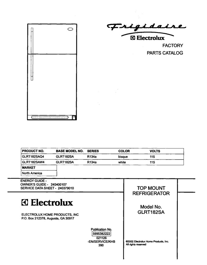 Diagram for GLRT182SAW4