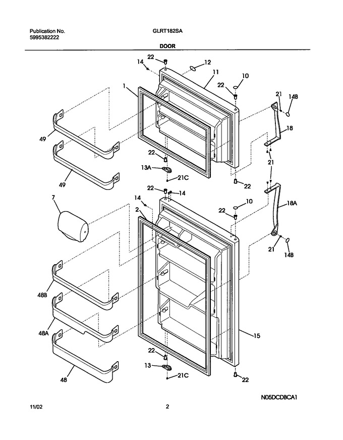 Diagram for GLRT182SAW4