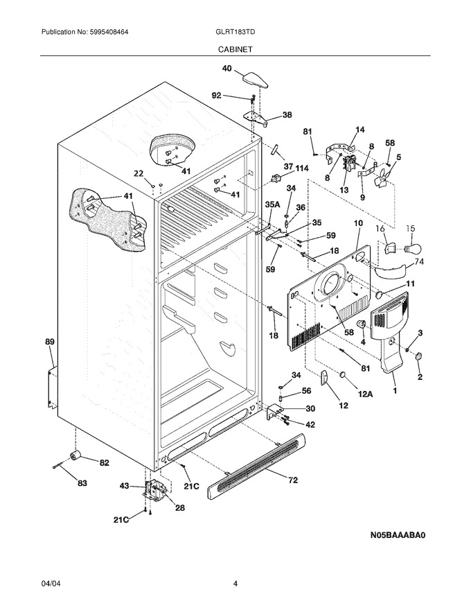 Diagram for GLRT183TDQ1