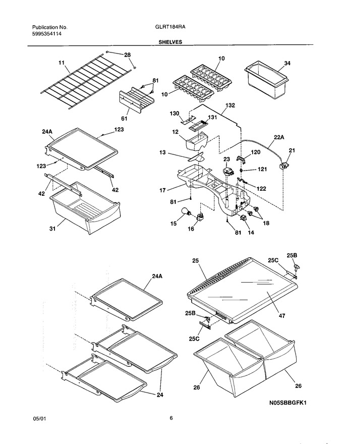 Diagram for GLRT184RAQ0