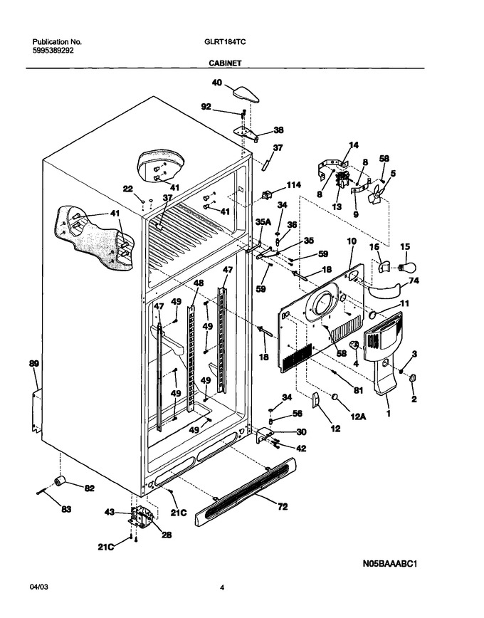 Diagram for GLRT184TCB1