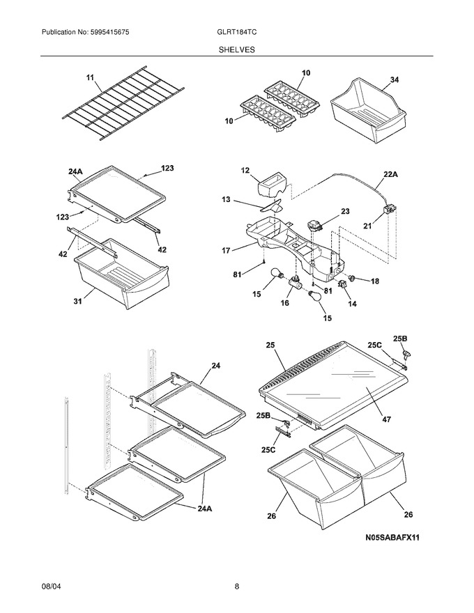 Diagram for GLRT184TCQ4