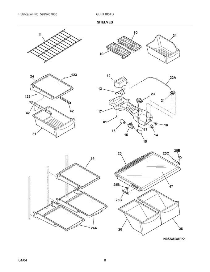 Diagram for GLRT185TDQ0