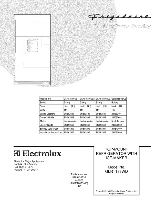 Diagram for GLRT188WDL5