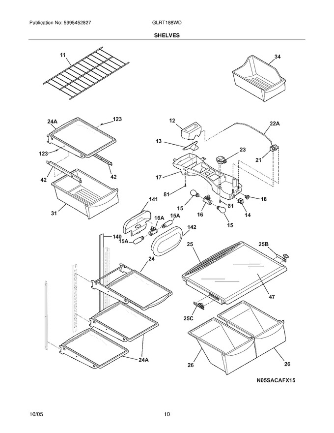 Diagram for GLRT188WDSA