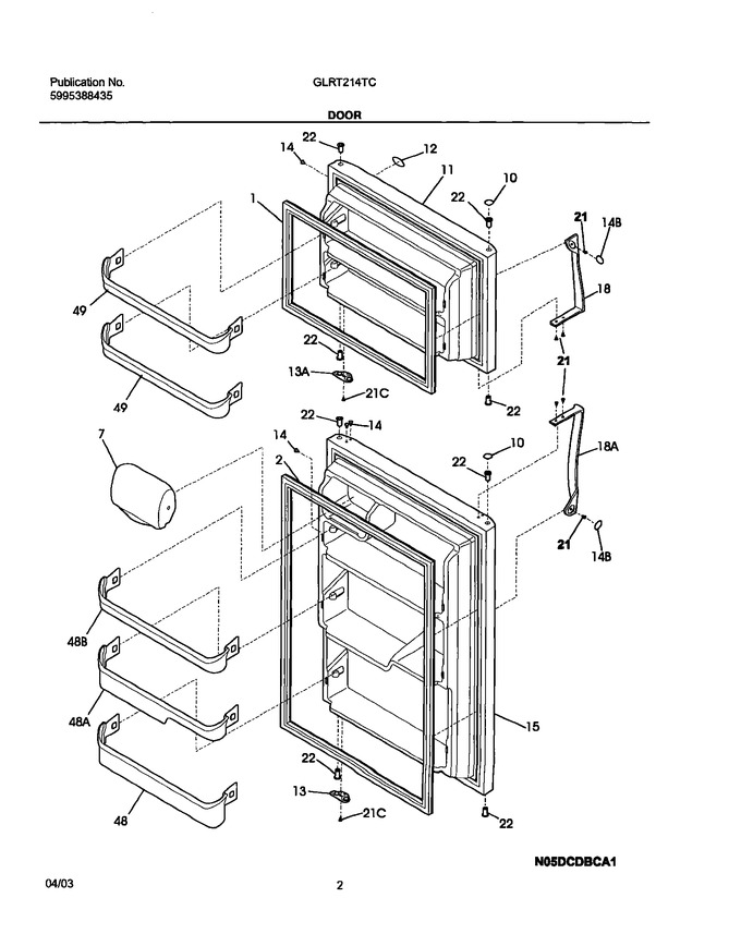 Diagram for GLRT214TCW0