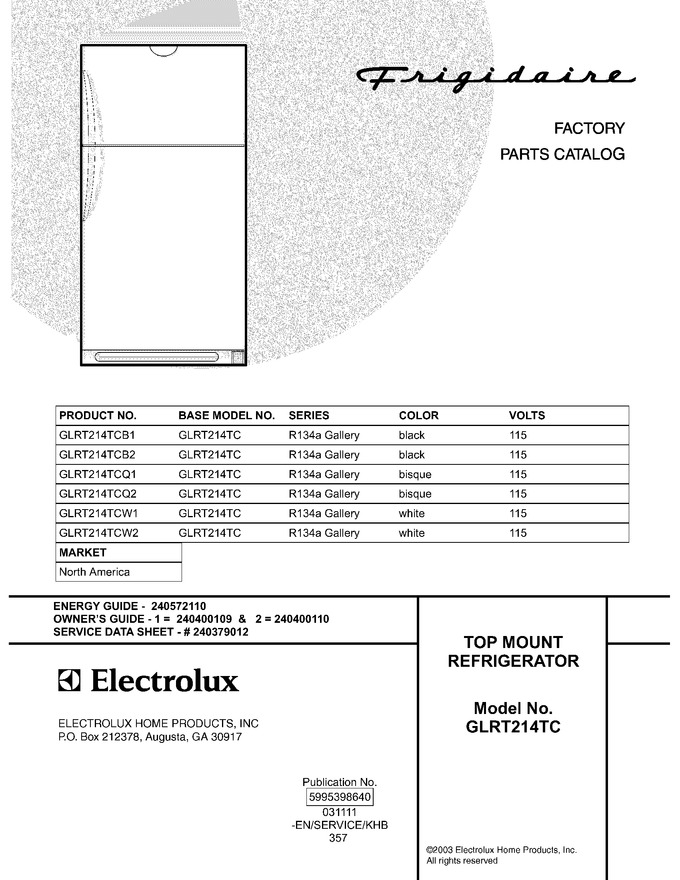 Diagram for GLRT214TCB2
