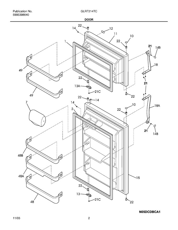 Diagram for GLRT214TCB2