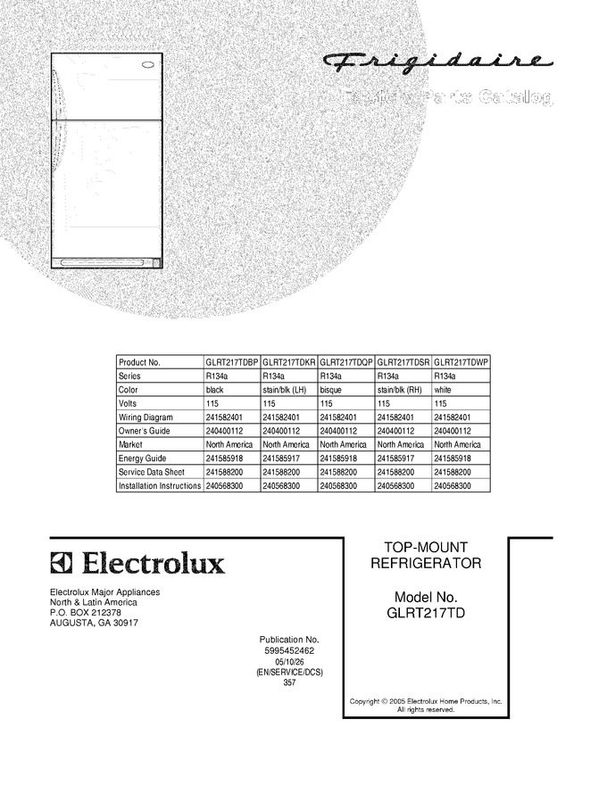 Diagram for GLRT217TDKR