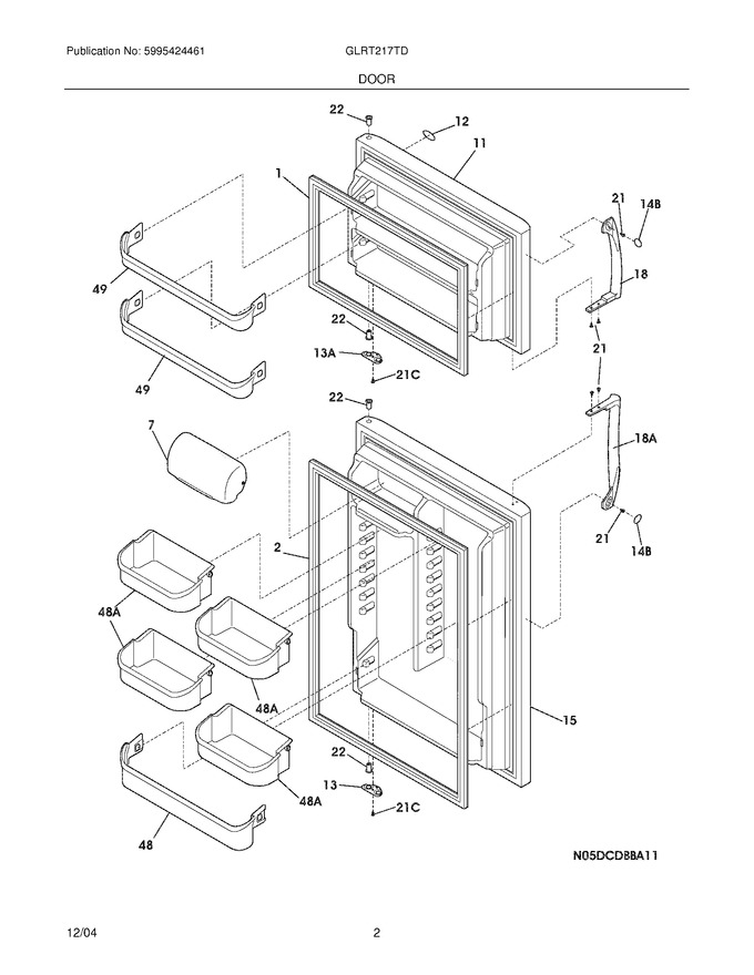 Diagram for GLRT217TDK5
