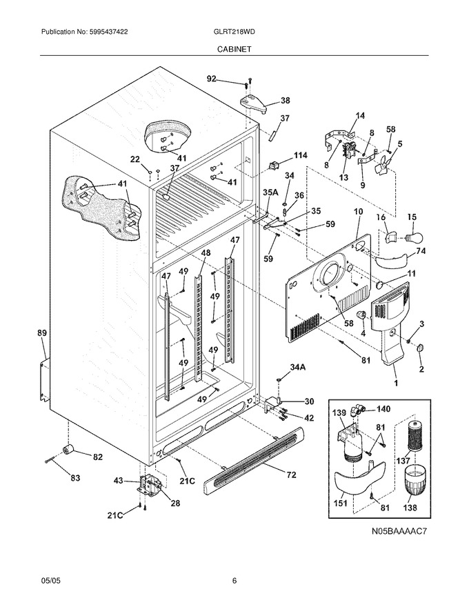 Diagram for GLRT218WDZ7
