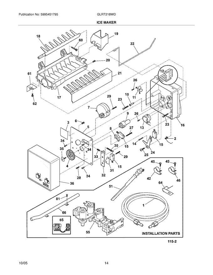 Diagram for GLRT218WDLP