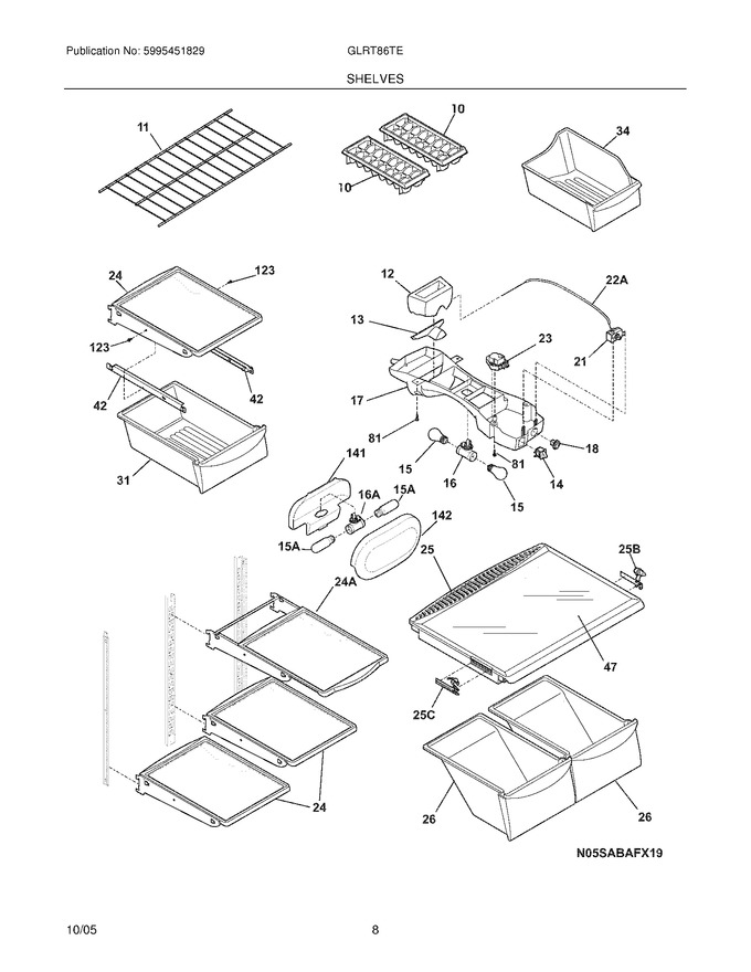 Diagram for GLRT86TEK8
