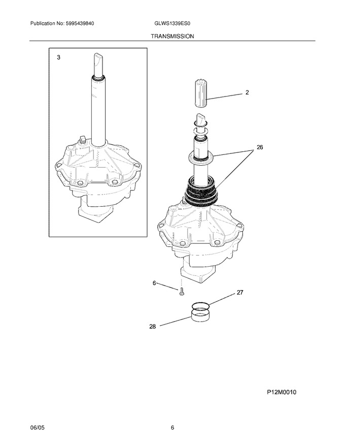 Diagram for GLWS1339ES0