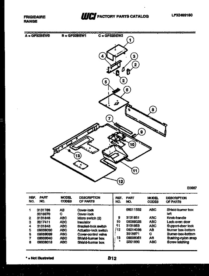 Diagram for GP32BEW1