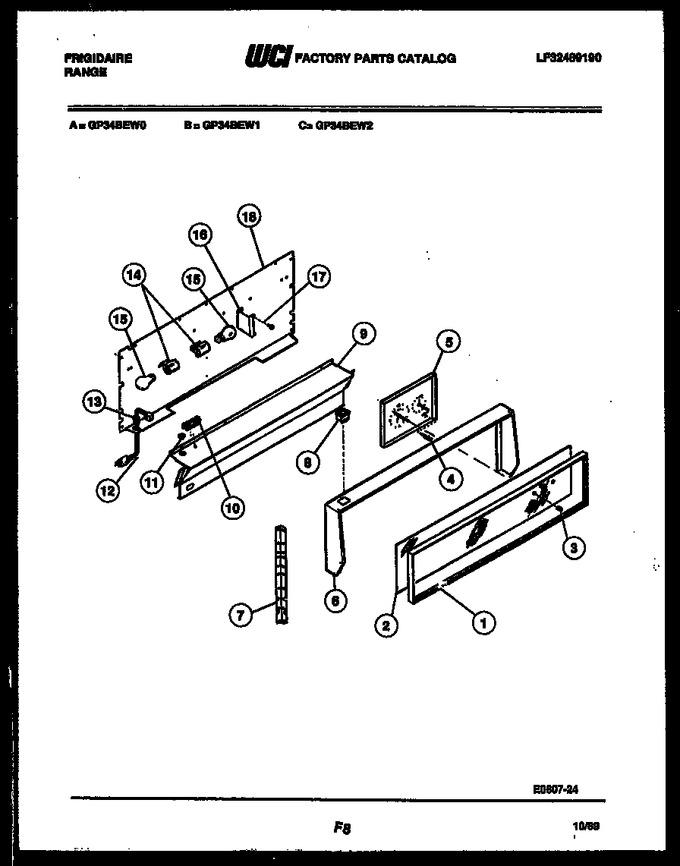 Diagram for GP34BEW1