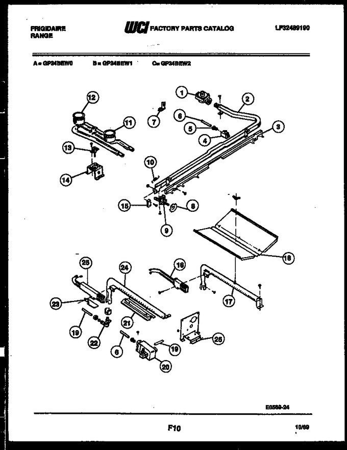 Diagram for GP34BEW1