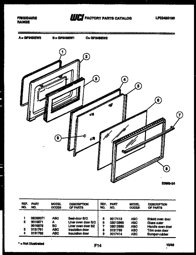 Diagram for GP34BEW1