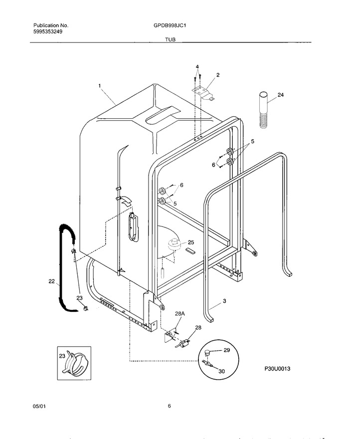 Diagram for GPDB998JC1