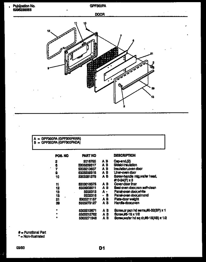 Diagram for GPF300PADA