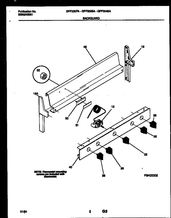Diagram for GPF302SAWB