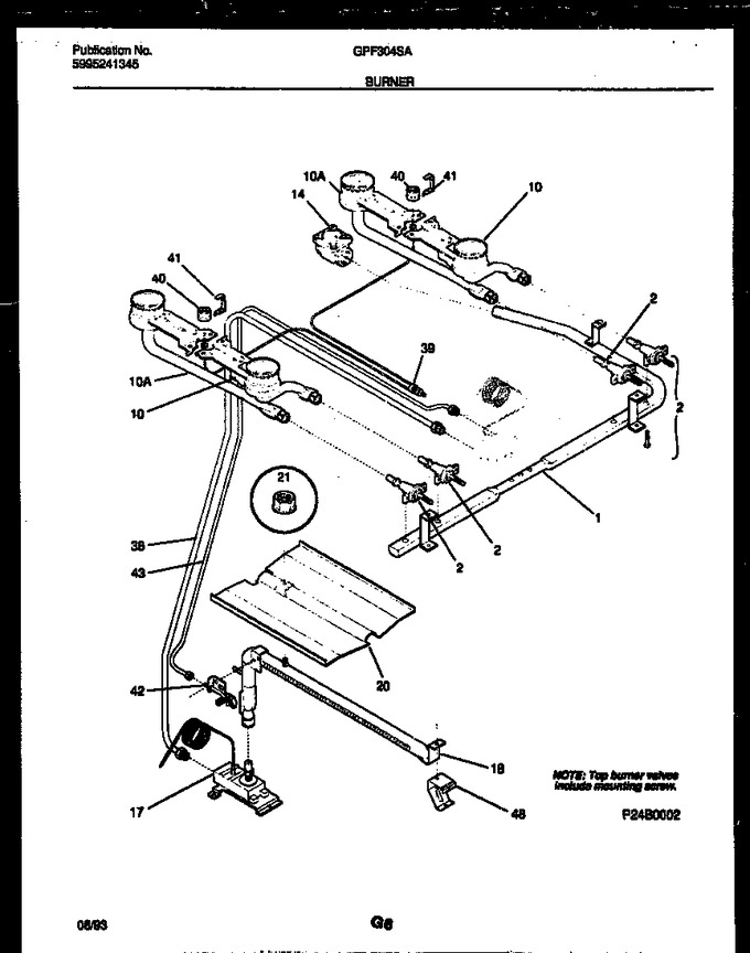 Diagram for GPF304SAWA