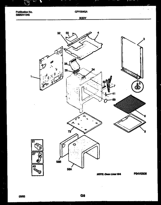 Diagram for GPF304SAWA