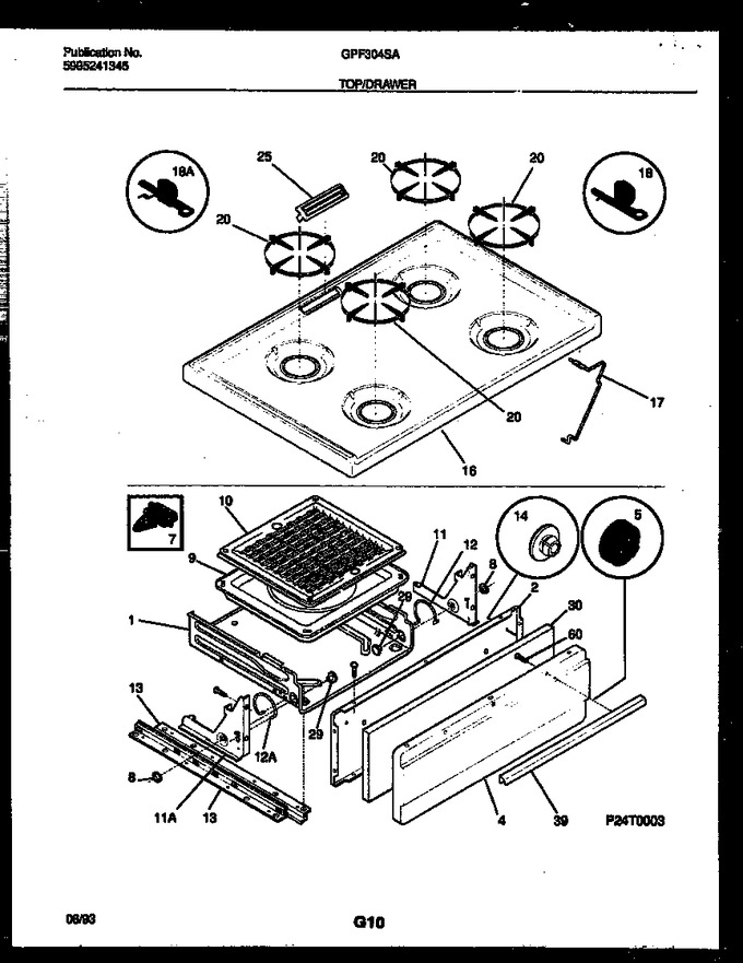 Diagram for GPF304SAWA
