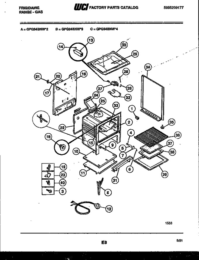 Diagram for GPG34BNW3