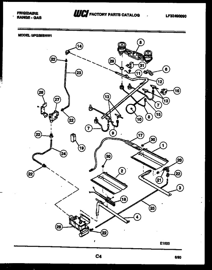 Diagram for GPG38BNW1