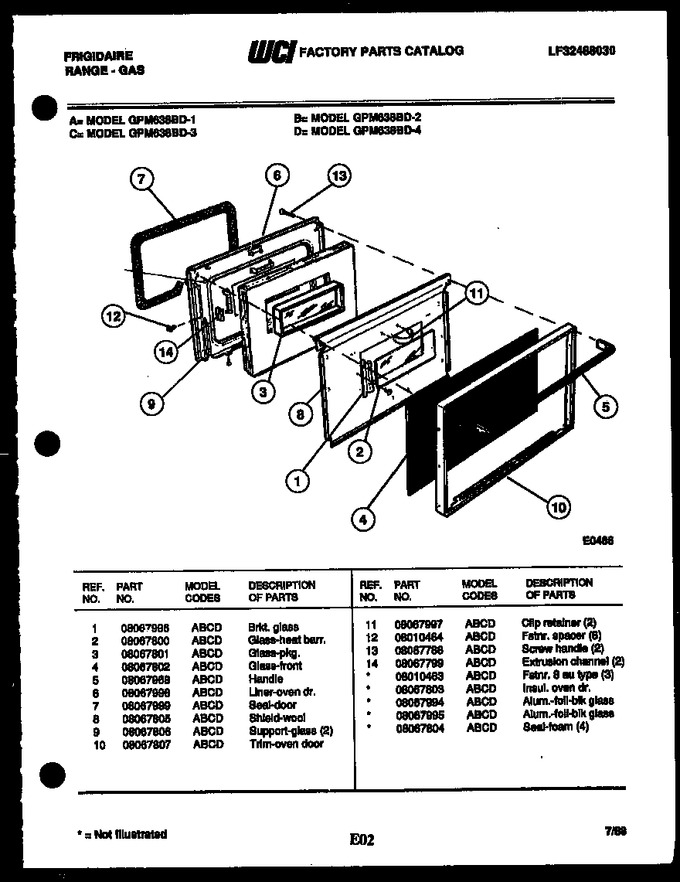 Diagram for GPM638BDW3