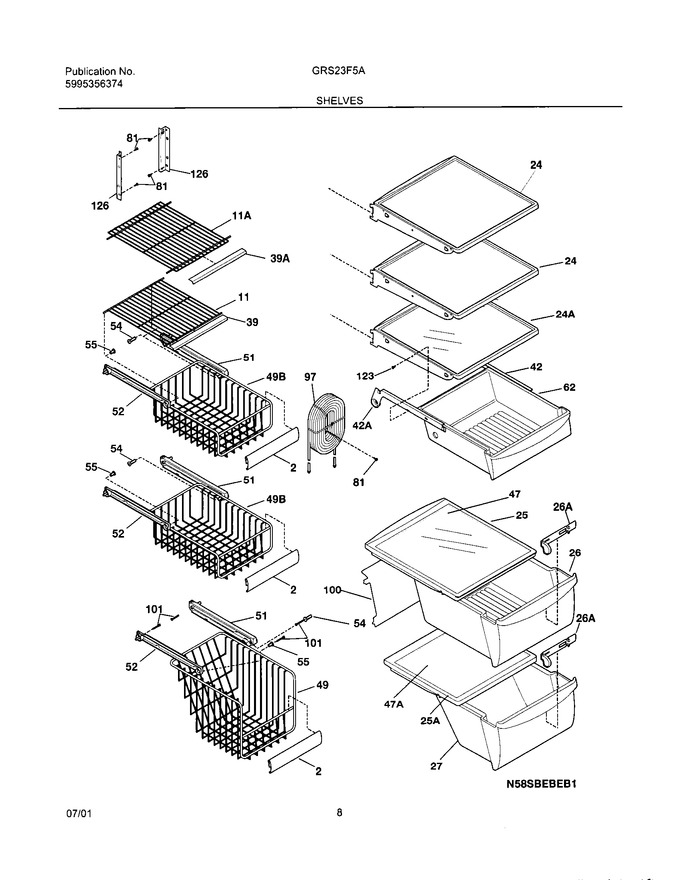 Diagram for GRS23F5AW1
