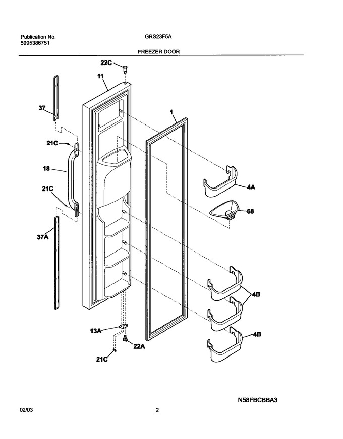 Diagram for GRS23F5AW6