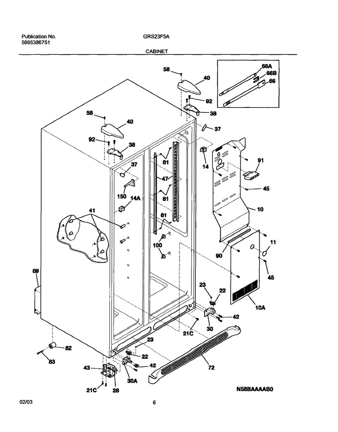 Diagram for GRS23F5AW6