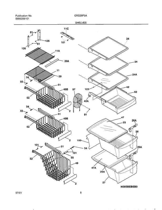 Diagram for GRS26F5AW0