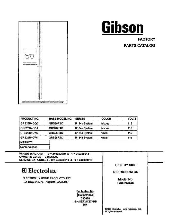 Diagram for GRS26R4CQ1