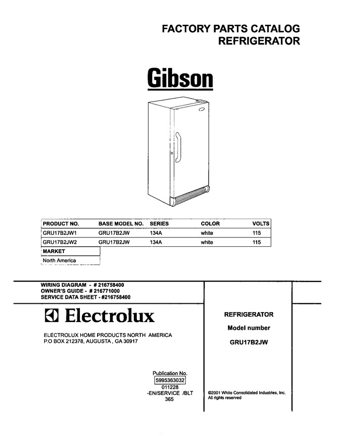 Diagram for GRU17B2JW1