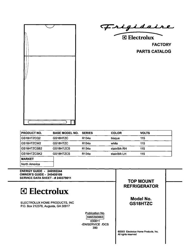 Diagram for GS18HTZCSB2