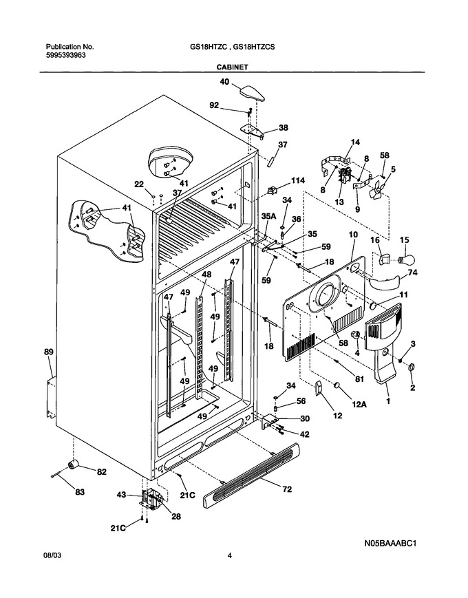 Diagram for GS18HTZCSB2