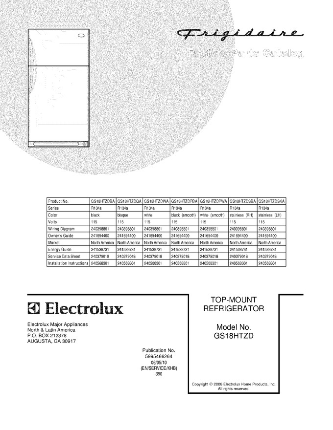 Diagram for GS18HTZDPBA