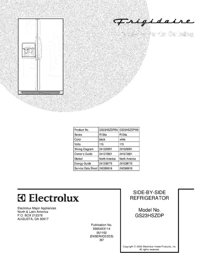 Diagram for GS23HSZDPW6